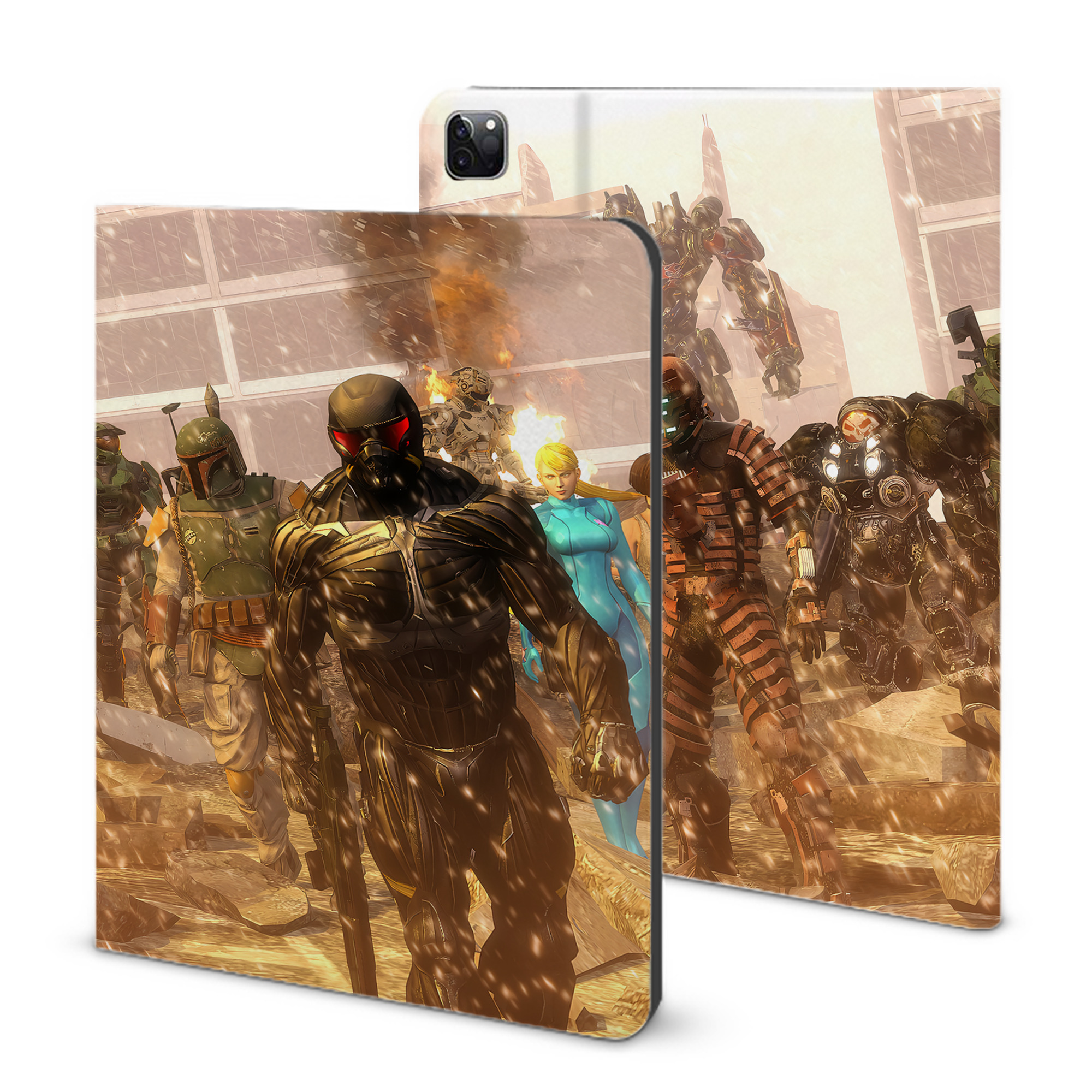 （画像用） Transformers トランスフォーマー IPad ケース ブック型 PUレザー TPU 耐衝撃 軽量 薄型 ペン収納なし 全面保護 IPad 各モデル対応